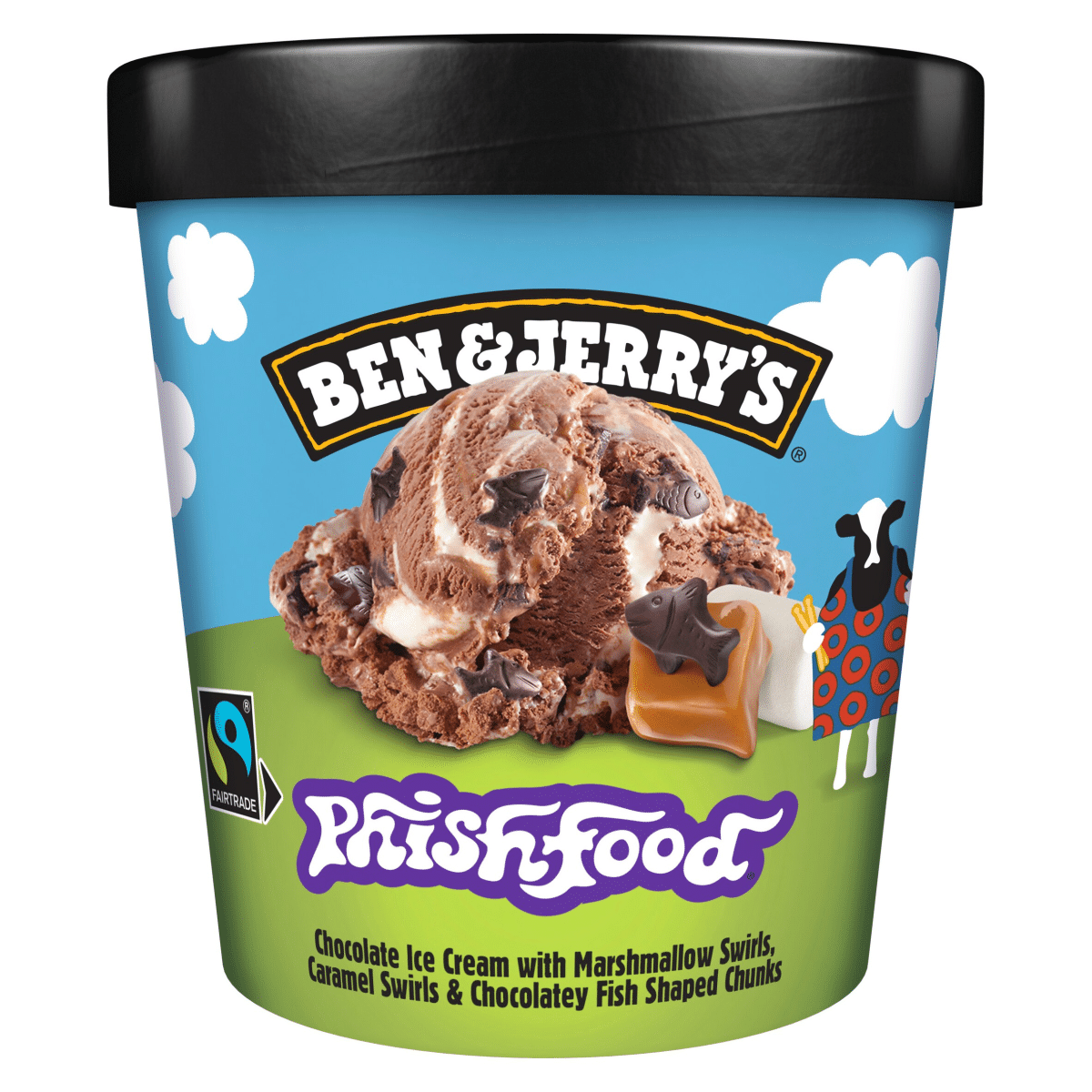 Ben & Jerry’s  Ice Cream Phish Food 465 ml