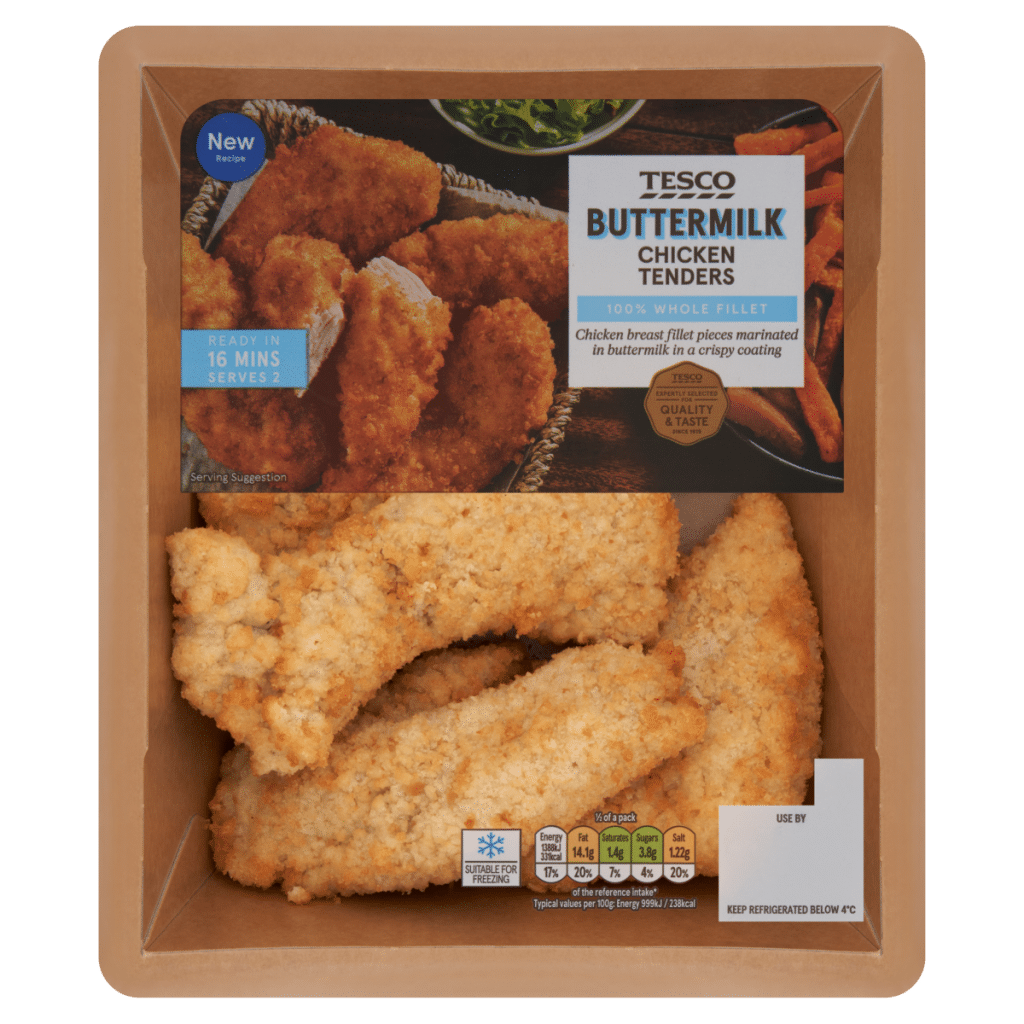 Tesco Buttermilk Chicken Tenders 305g