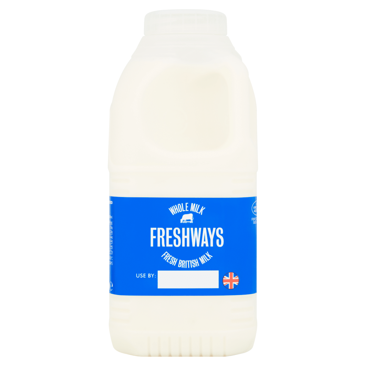 Freshways Whole Milk 1 Pint/568ml
