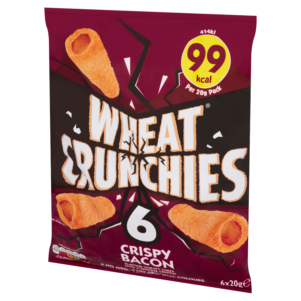 Wheat Crunchies Crispy Bacon 6 x 20g