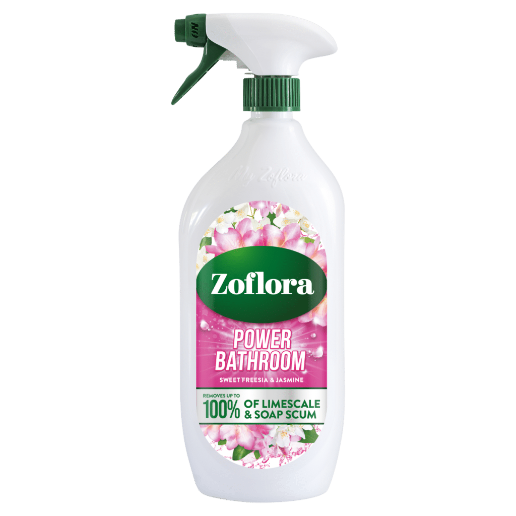 Zoflora Sweet Freesia & Jasmine Power Bathroom 800ml