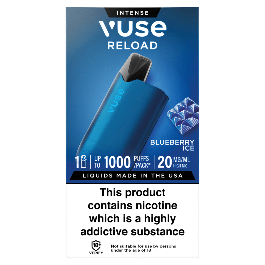 Vuse Go Reload 1000 Blueberry Ice 20mg/ml