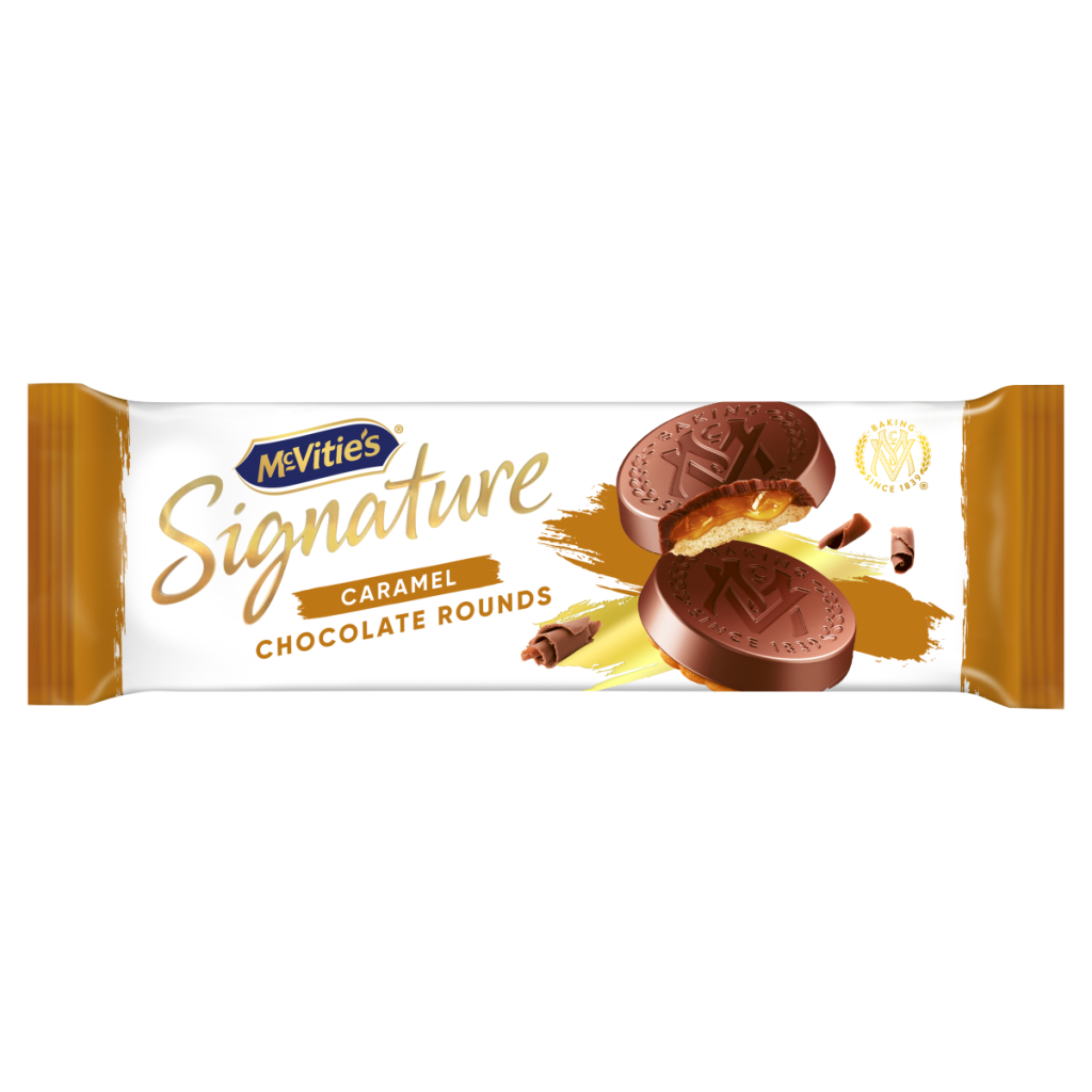 McVitie’s Signature Caramel Chocolate Rounds 109g