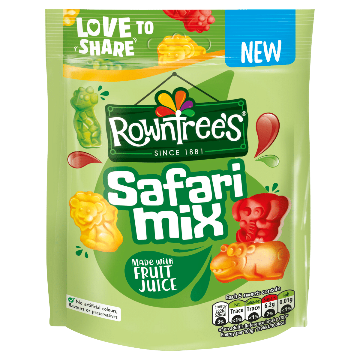 Rowntree’s Safari Mix 115g