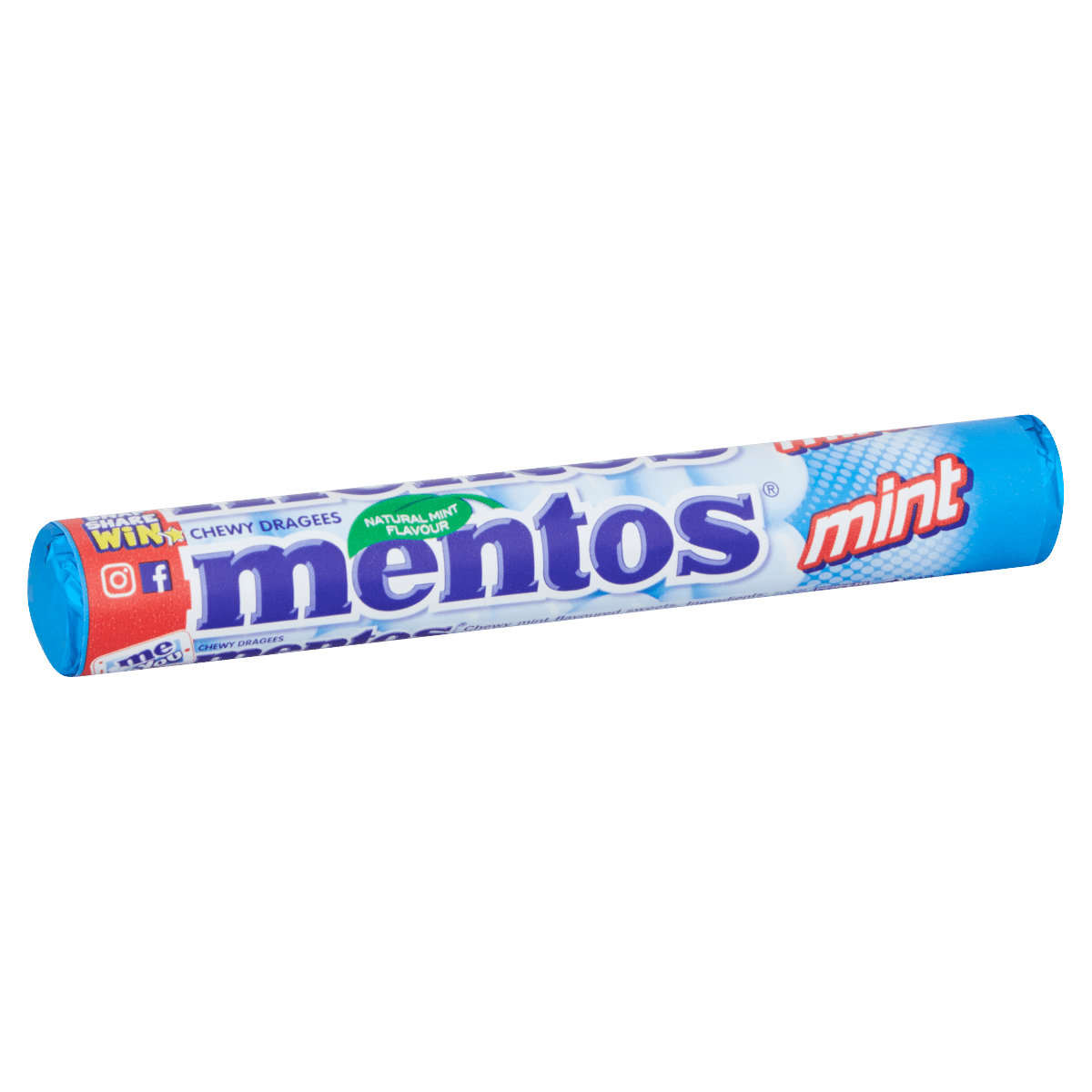 Mentos Mint Chewy Dragees 38g