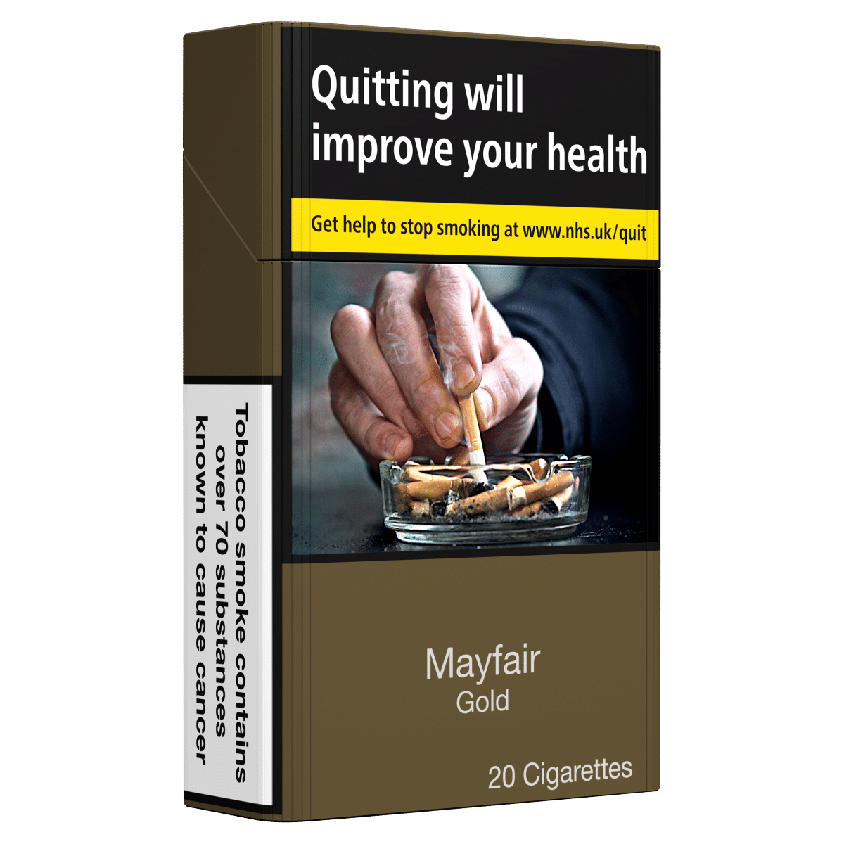 Mayfair 20 Gold Kingsize Cigarettes
