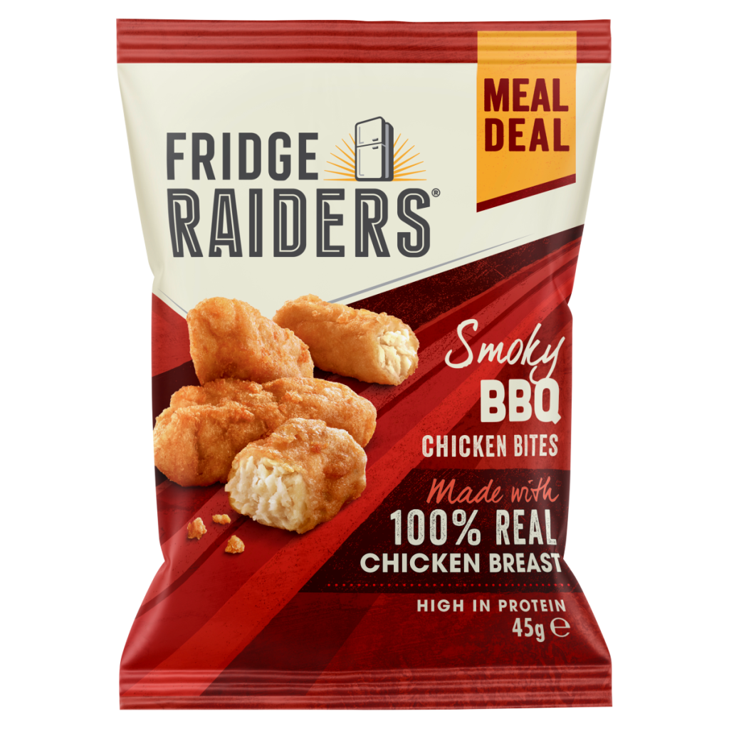 Fridge Raiders Smoky BBQ Chicken Bites 45g
