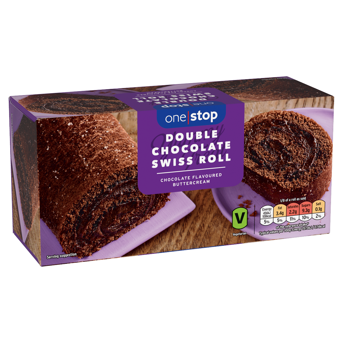 One Stop Double Chocolate Swiss Roll