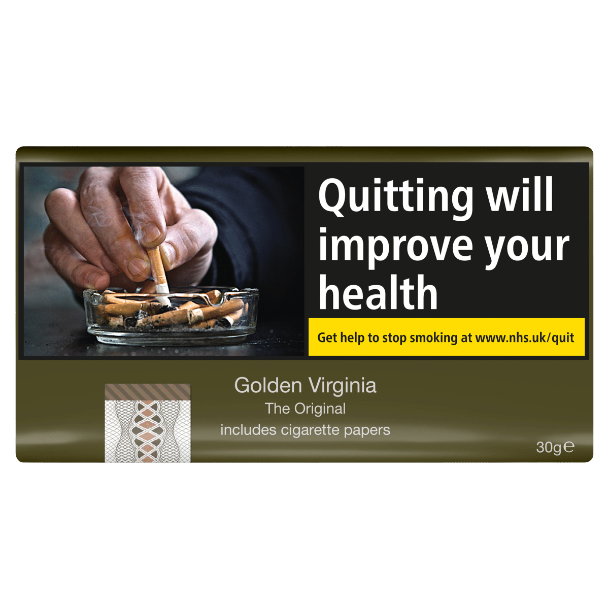 Golden Virginia The Original Includes Cigarette Papers 30g
