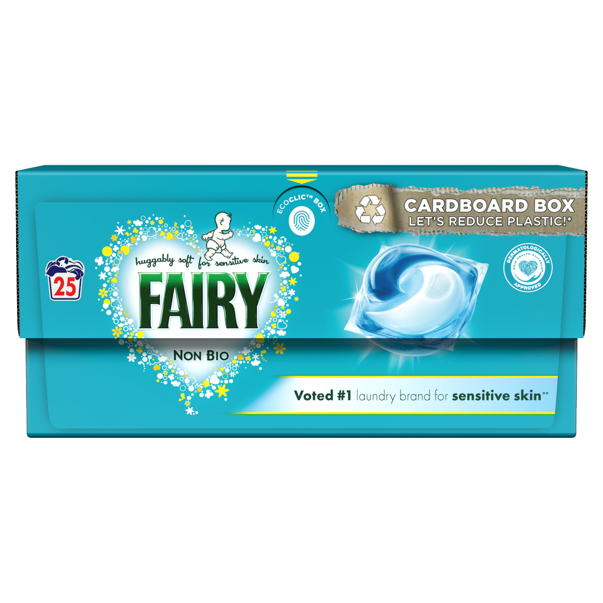 Fairy Non Bio PODS® Washing Liquid Capsules 25 Washes