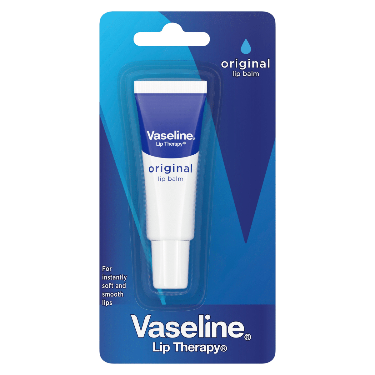 Vaseline Lip Therapy Lip Balm Tube Original 10 g