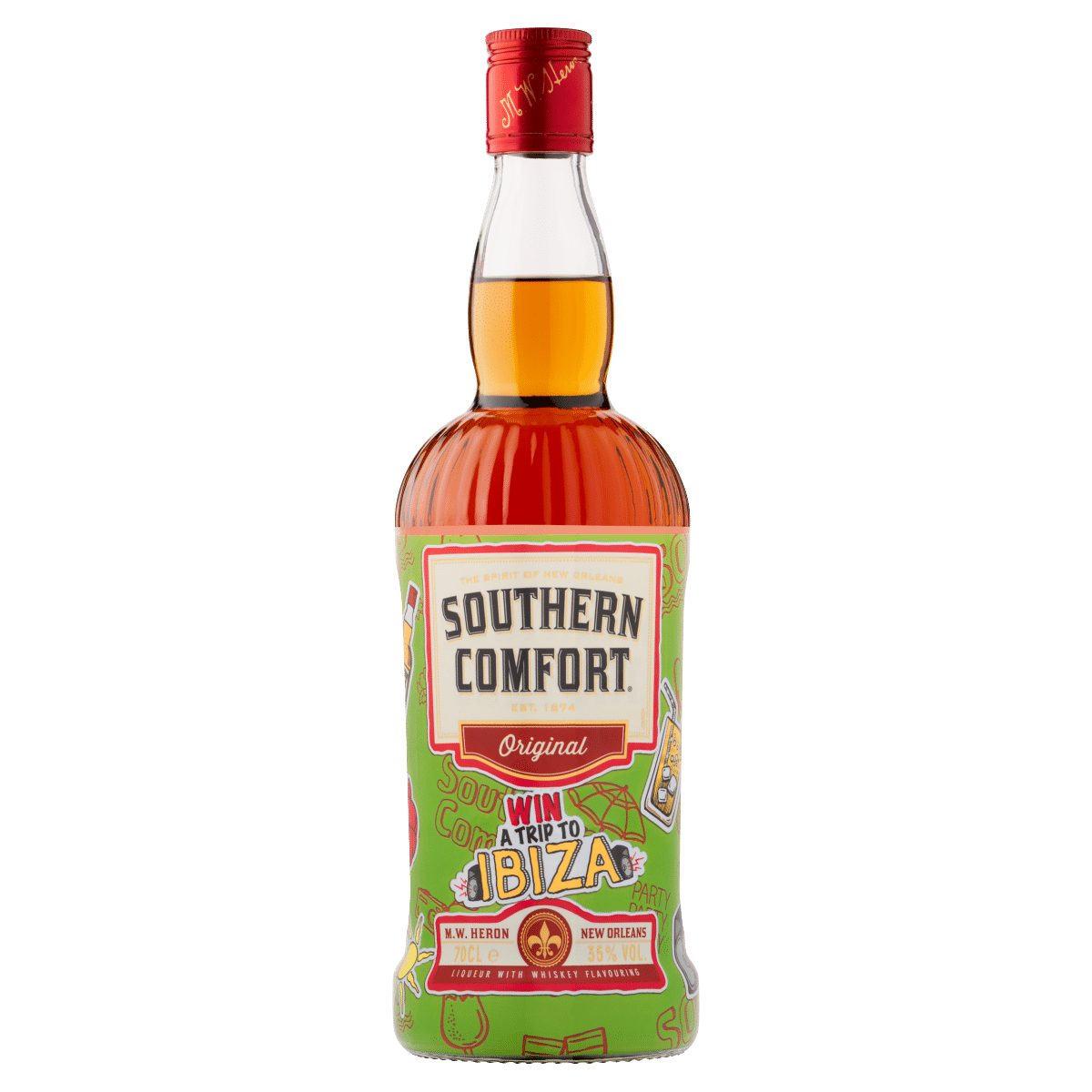 Southern Comfort Original Liqueur with Whiskey Flavouring 70cl