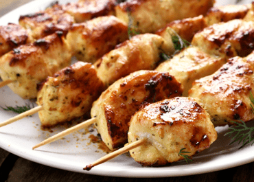 Homemade Teriyaki Chicken Skewers