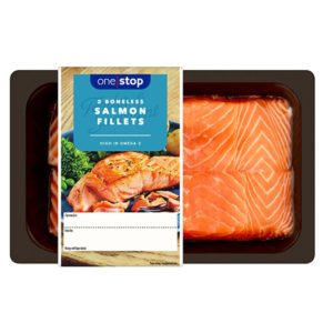 One Stop Boneless Salmon Fillets