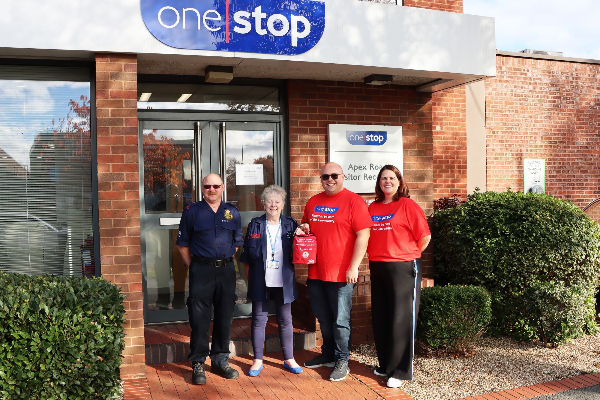 Burntwood and Cannock First Responders with One Stop Community Team