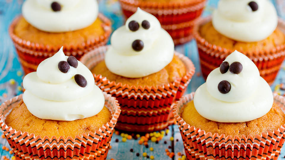 Ghostly Cupcakes