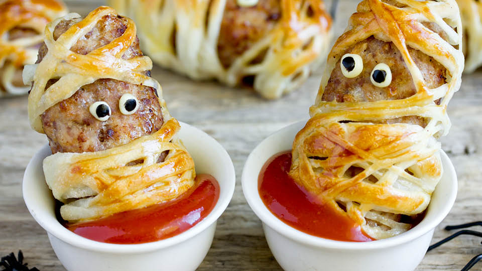 Scary Sausage rolls
