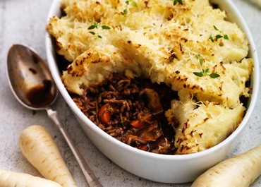 Mince Steak and Stout Cottage Pie