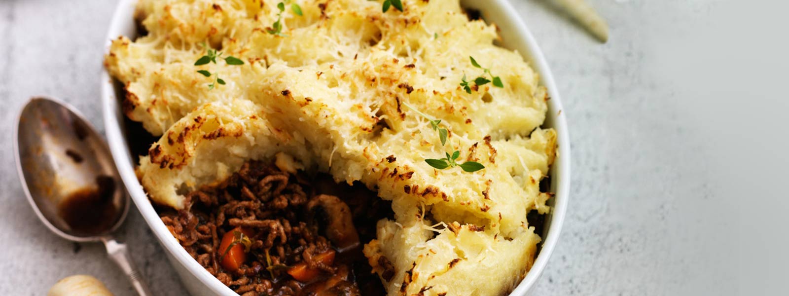 Mince Steak and Stout Cottage Pie