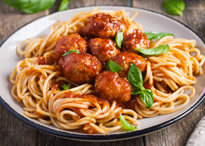 Spaghetti and Meatballs