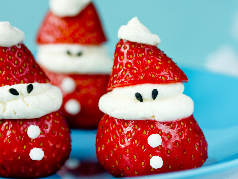 Strawberry Santa’s