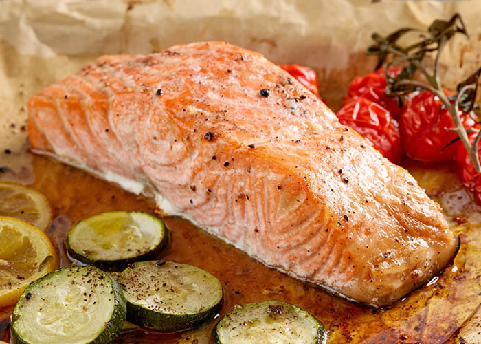 Tray Bake Salmon