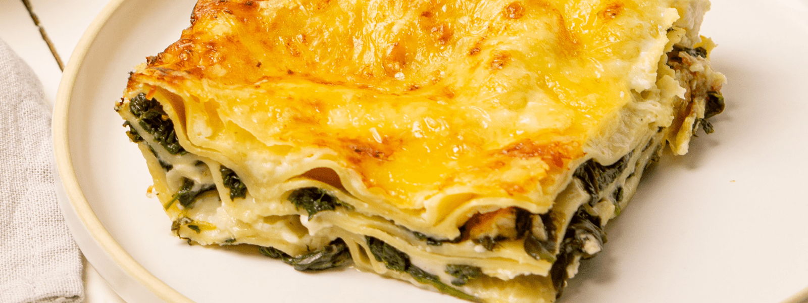 Spinach and Feta Lasagne