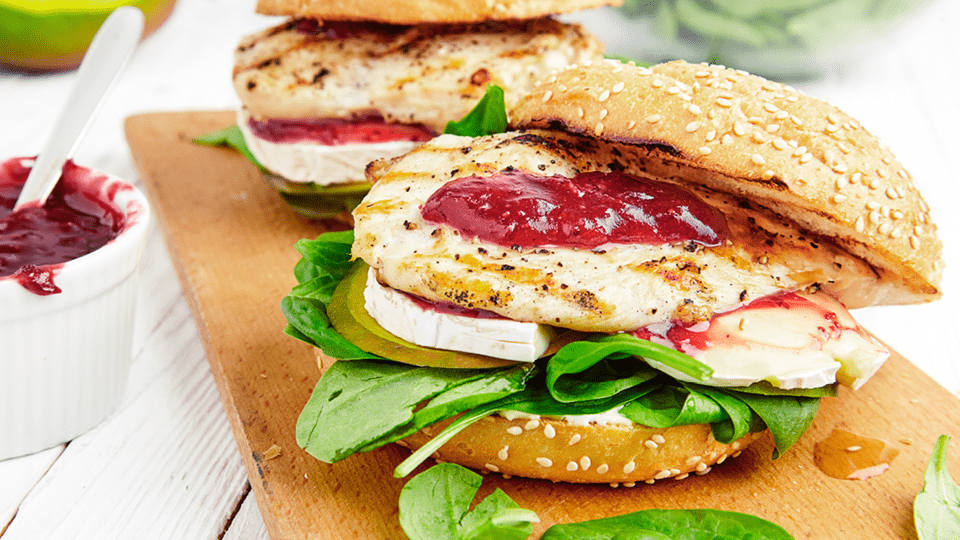 Grilled Chicken Burger