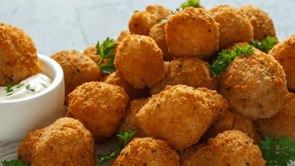 Garlic Breaded Mushrooms