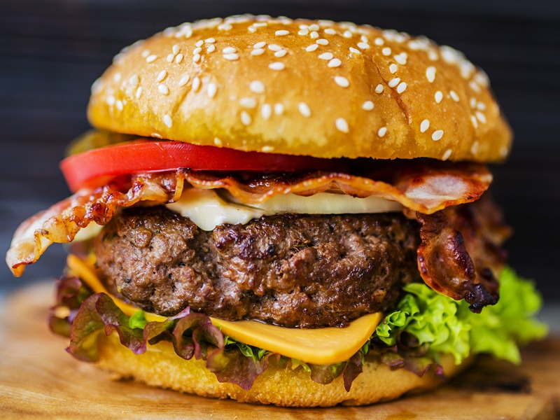 American Style Beef Burgers