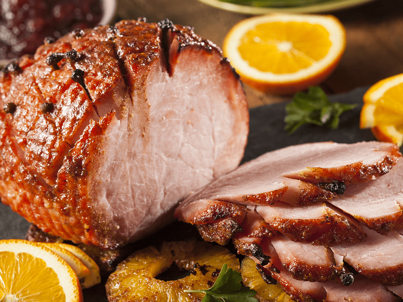 Festive Christmas Ham