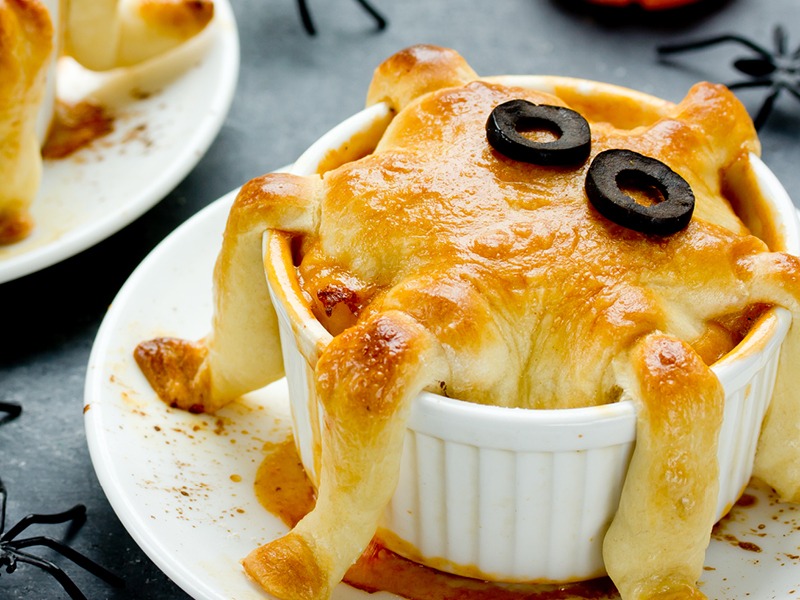 Spooky Spider Pies