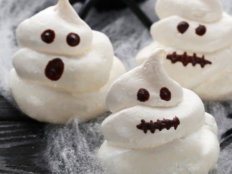 Mysterious Meringue Ghosts