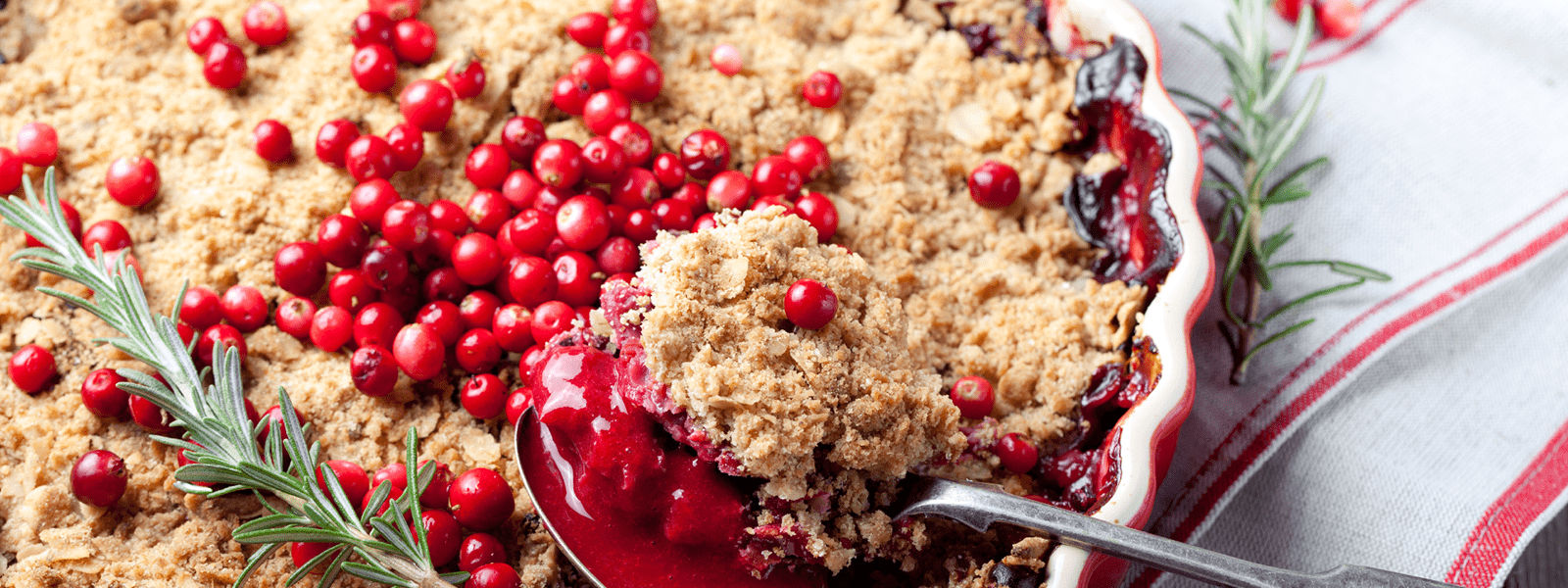 Christmas Pudding Crumble