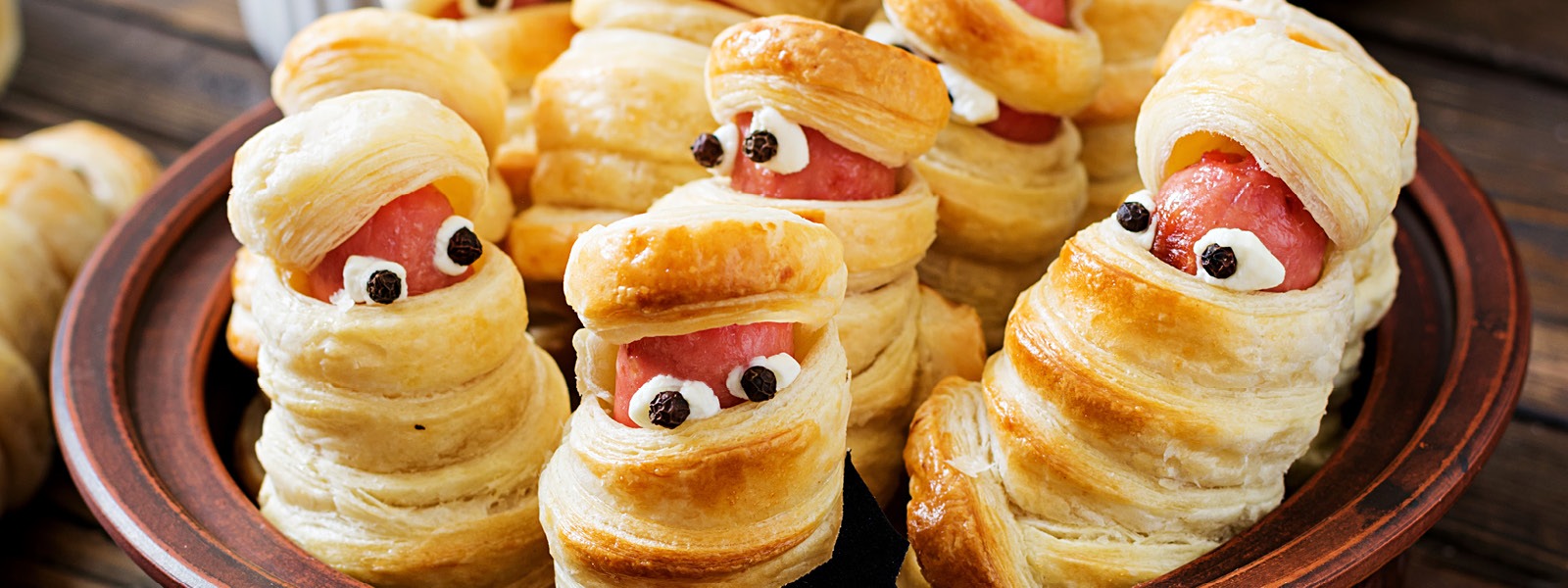 Scary Sausage Rolls
