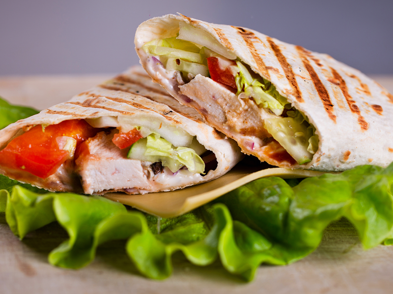 Grilled Chicken Wrap