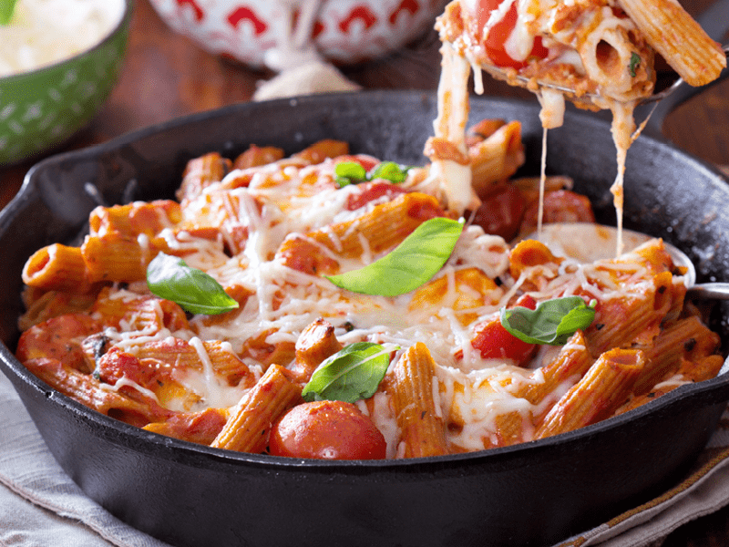 Tomato and Garlic Pasta