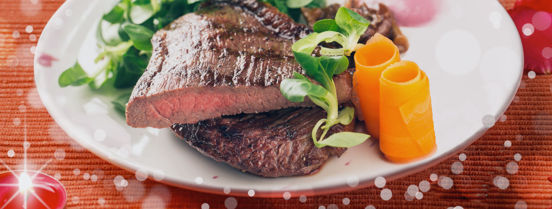 Sizzling Steaks for Two
