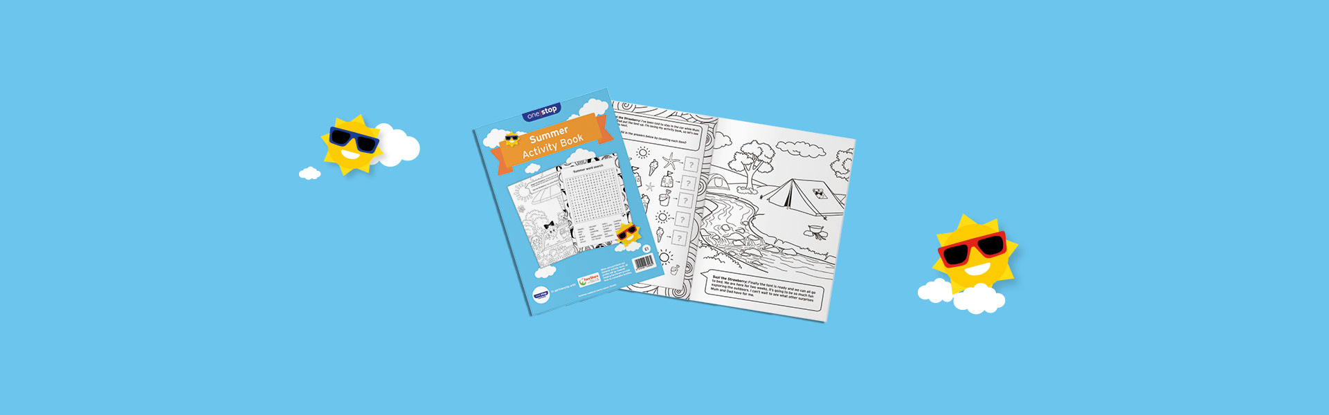 We’ve launched our Summer activity book to raise money for FareShare!