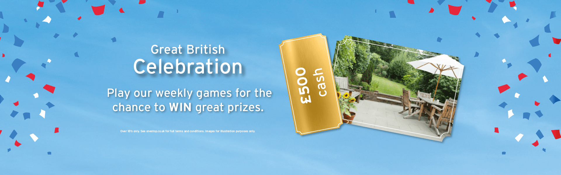 Join in with our Great British Celebration this summer!