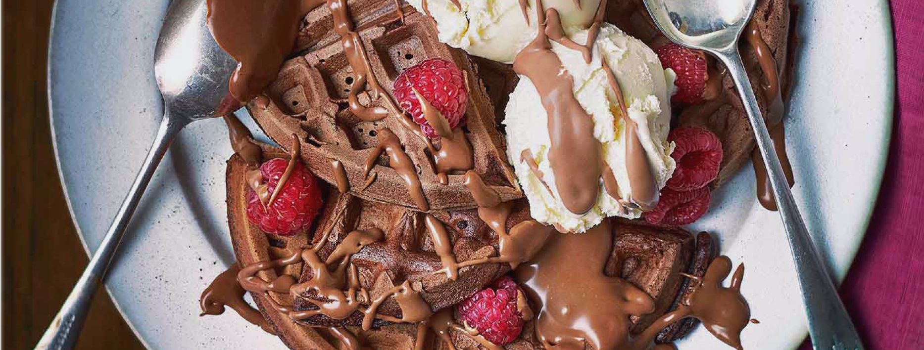 Chocolate Sharing Waffles