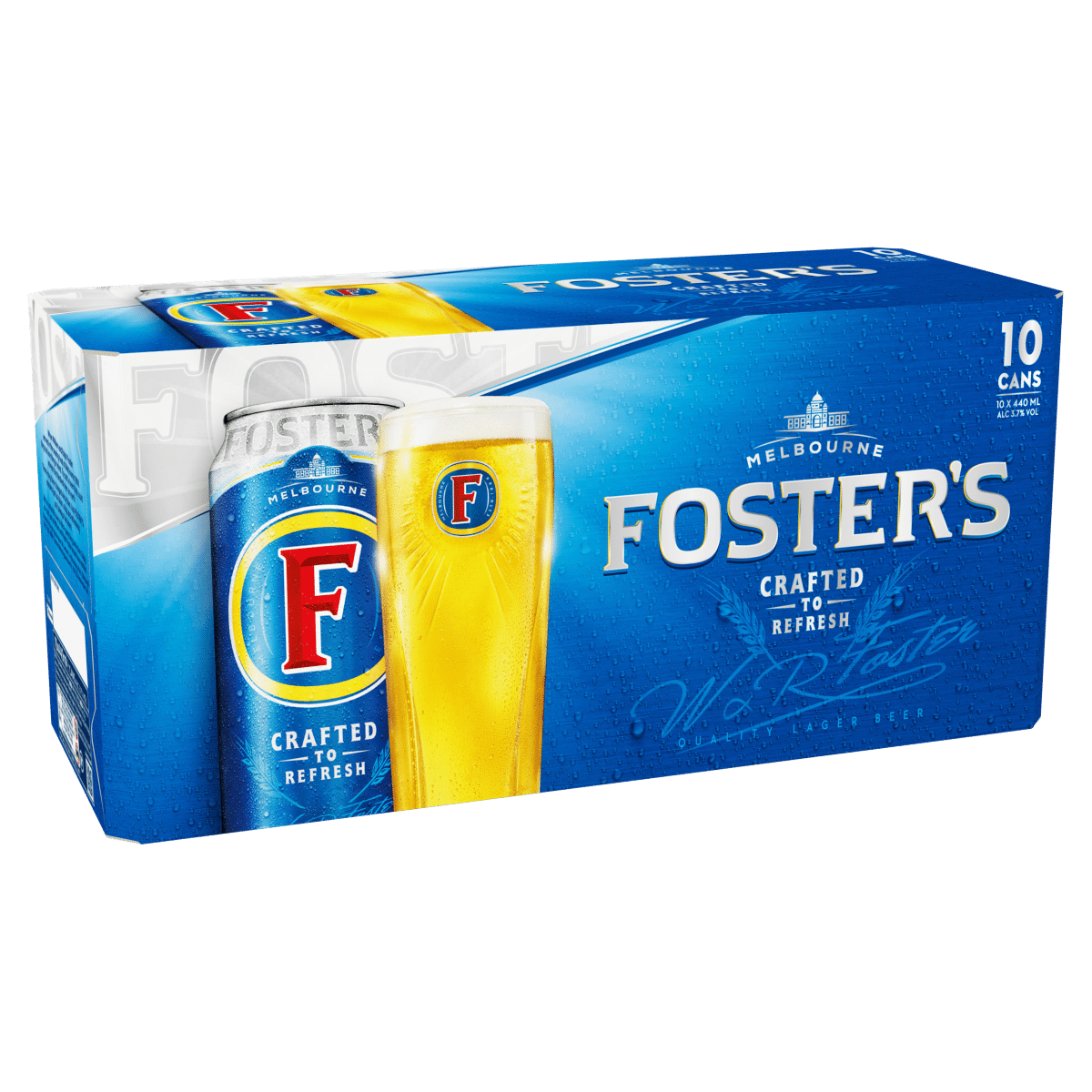 Foster’s Quality Lager Beer 10 x 440ml