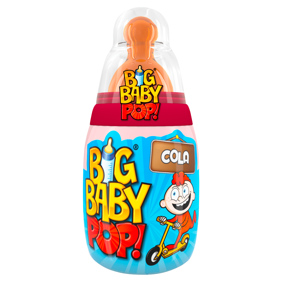 Big Baby Pop Raspberry and Cola 32g
