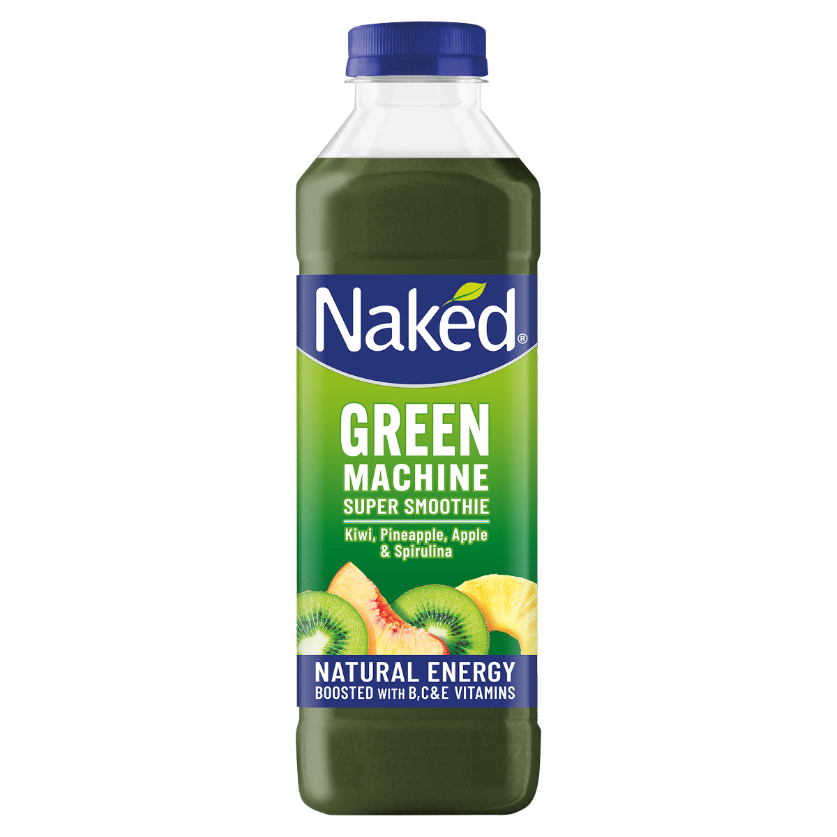 Naked Green Machine Super Smoothie Kiwi, Pineapple, Apple & Spirulina 750ml