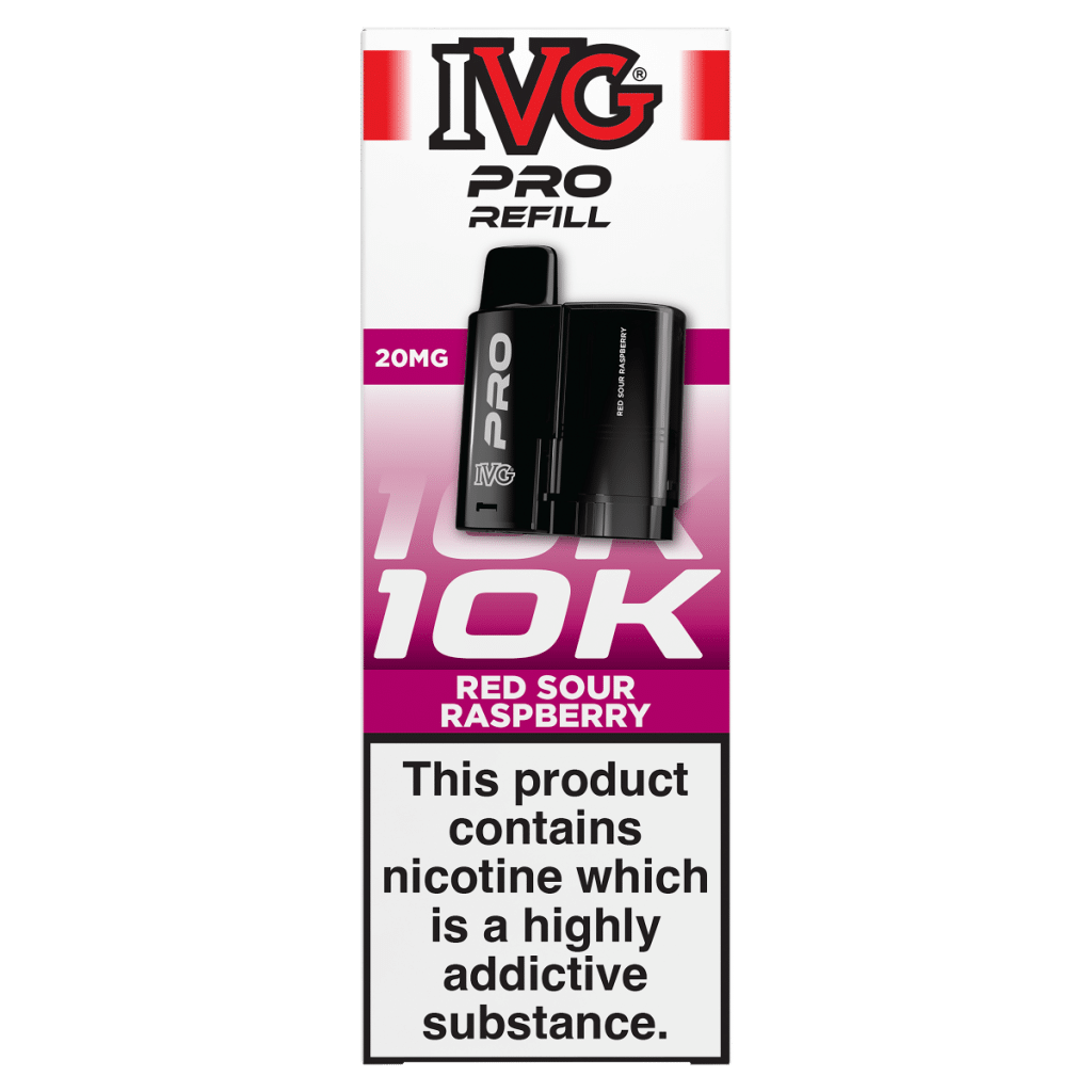 IVG Pro Refills Red Sour Raspberry 20mg/ml
