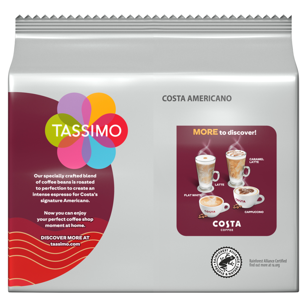 Tassimo Costa Americano 12 x 19g (108g)