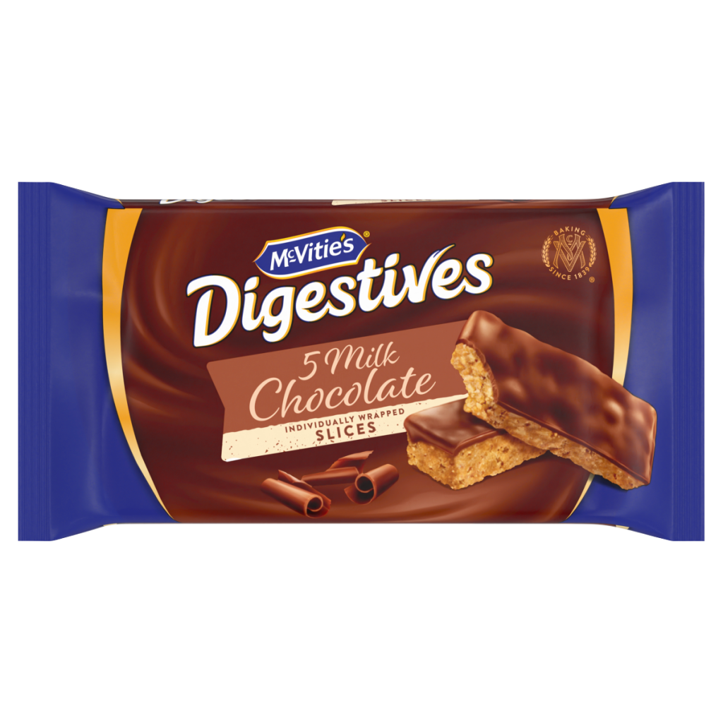 McVitie’s Digestives 5 Milk Chocolate Slices 114.1g