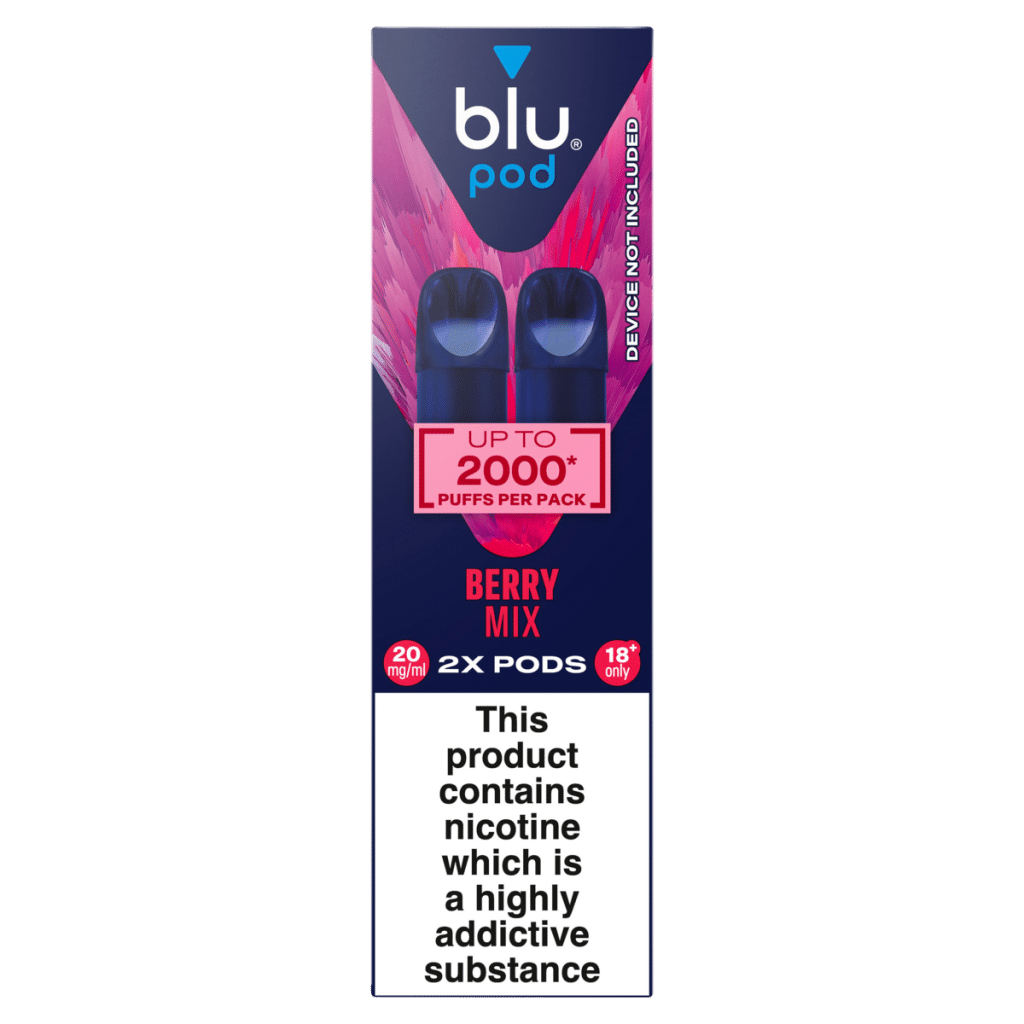blu pod Berry Mix 20mg/ml 2 x 2ml