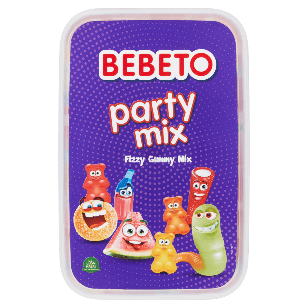 Bebeto Party Mix Fizzy Gummy Mix 400g