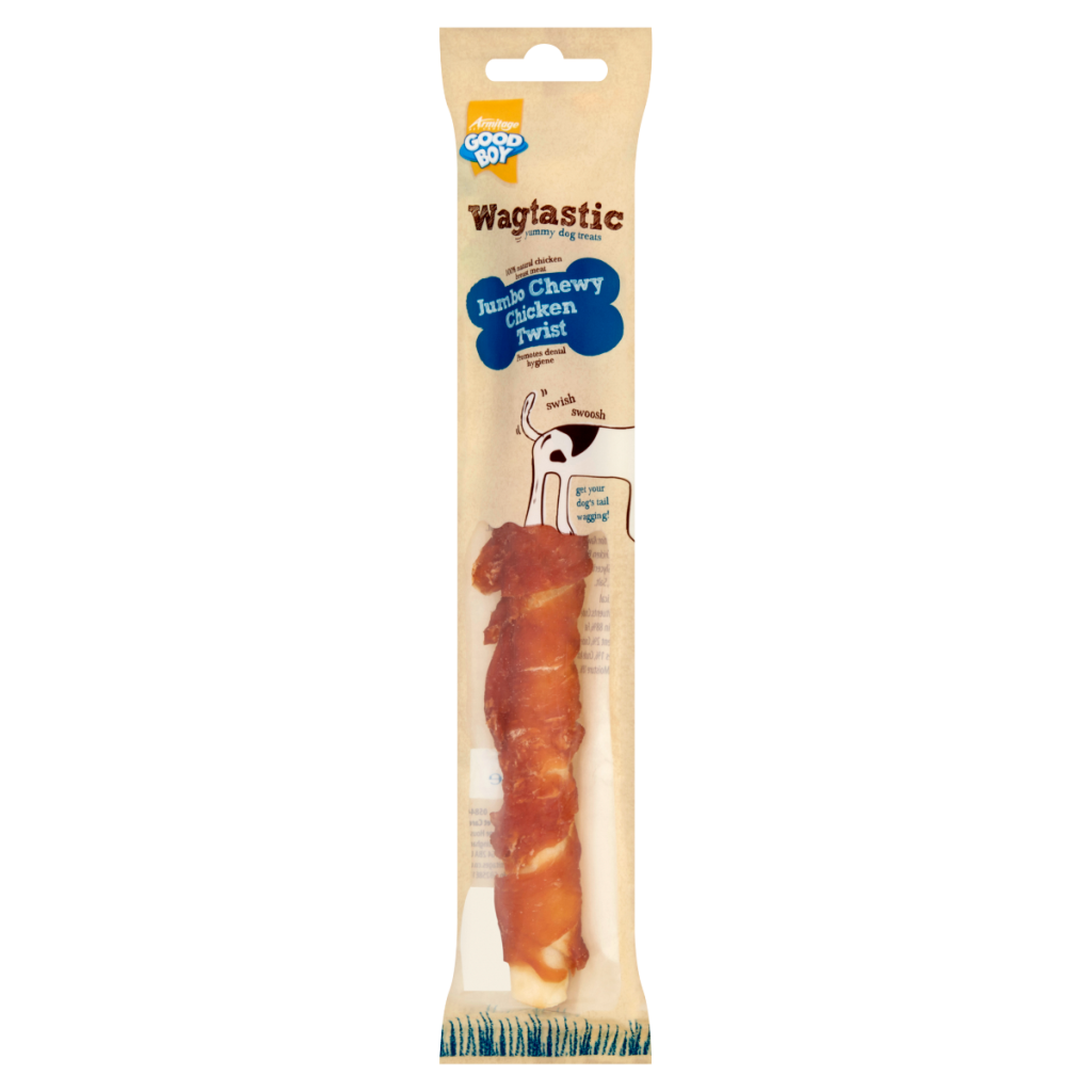Good Boy Wagtastic Jumbo Chewy Chicken Twist 70g